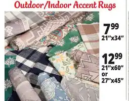 Ocean State Job Lot Outdoor/Indoor Accent Rugs offer