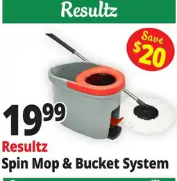 Ocean State Job Lot Spin Mop & Bucket System offer