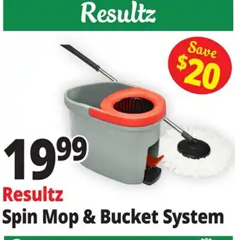 Ocean State Job Lot Spin Mop & Bucket System offer
