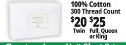 Ocean State Job Lot 100% Cotton 300 Thread Count offer
