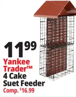 Ocean State Job Lot Trader Trader 4 Cake Suet Feeder offer