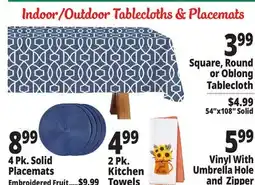 Ocean State Job Lot Table Cloths offer