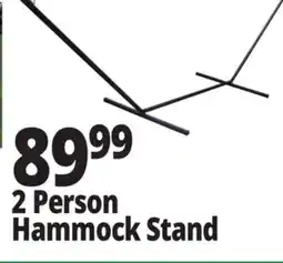 Ocean State Job Lot 2 Person Hammock Stand offer