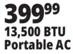 Ocean State Job Lot Ocean Breeze 13 500 BTU Portable Air Conditioner offer