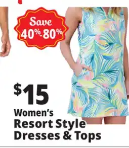 Ocean State Job Lot Women's Resort Style Dresses & Tops offer