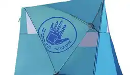 Ocean State Job Lot Body Glove Pop-Up Beach Tent Blue offer