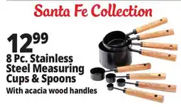 Ocean State Job Lot 8 Pc. Stainless Steel Measuring Cups & Spoons offer