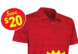 Ocean State Job Lot Men's Famous Maker Performance Golf Tops offer