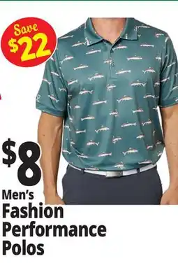 Ocean State Job Lot Men's Fashion Performance Polos offer