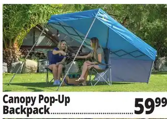 Ocean State Job Lot Canopy Pop-Up Backpack offer