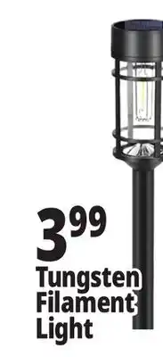Ocean State Job Lot Tungsten Filament Light offer