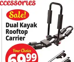 Ocean State Job Lot Dual Kayak Rooftop Carrier offer