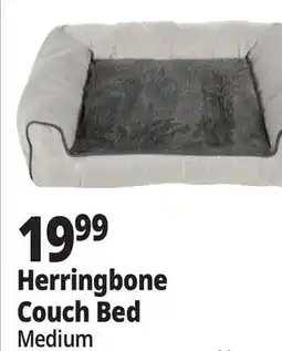 Ocean State Job Lot Herringbone Couch Bed offer