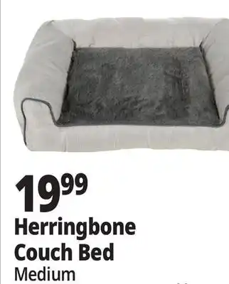 Ocean State Job Lot Herringbone Couch Bed offer
