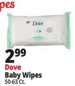 Ocean State Job Lot Dove Baby Wipes offer
