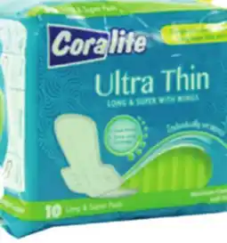 Ocean State Job Lot Ultra Thin Pads offer