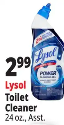 Ocean State Job Lot Lysol Toilet Cleaner offer