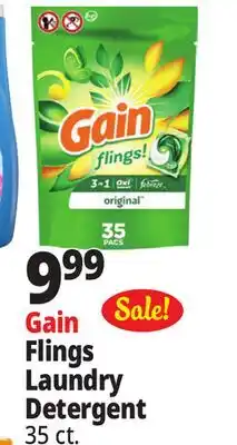 Ocean State Job Lot Gain Flings Laundry Detergent offer