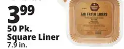 Ocean State Job Lot 50 Pk. Square Liner offer