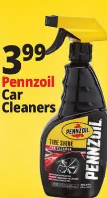 Ocean State Job Lot Pennzoil Car Cleaners offer