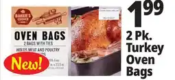 Ocean State Job Lot 2 Pk. Turkey Oven Bags offer