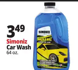 Ocean State Job Lot Simoniz Car Wash offer