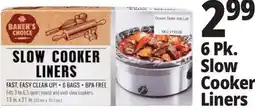 Ocean State Job Lot 6 Pk. Slow Cooker Liners offer