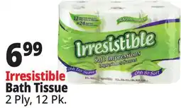 Ocean State Job Lot Irresistible Bath Tissue offer