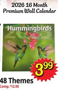 Ocean State Job Lot 2026 16 Month Premium Wall Calendar offer