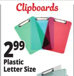 Ocean State Job Lot Office Direct Plastic Clipboard offer