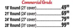 Ocean State Job Lot Premium Grade Pool Cover offer