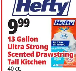 Ocean State Job Lot 13 Gallon Ultra Strong Scented Drawstring Tall Kitchen offer