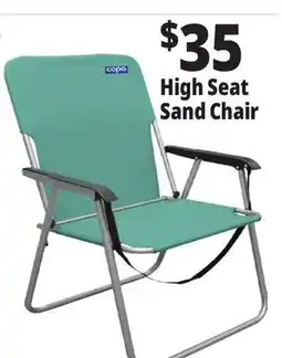 Ocean State Job Lot 1-Position Copa High Back Extra-Wide Steel Beach Chair offer