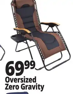 Ocean State Job Lot Oversized Zero Gravity Reclining Chair offer