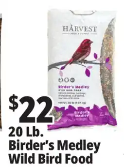 Ocean State Job Lot Harvest Birder's Medley Wild Bird Food 20 lbs offer