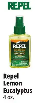 Ocean State Job Lot Repel Plant-Based Lemon Eucalyptus Insect Repellent 4 oz offer