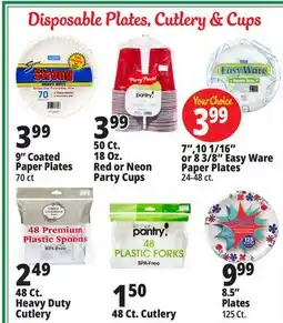 Ocean State Job Lot Paper and Plastic Products offer