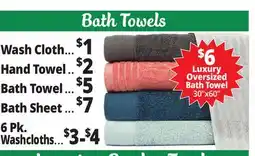 Ocean State Job Lot Bath Towels offer