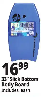 Ocean State Job Lot Hard Slick Body Board 33 offer