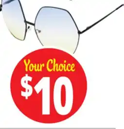 Ocean State Job Lot Sunglasses offer