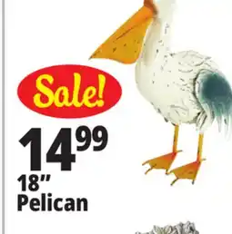 Ocean State Job Lot 18 Pelican Garden Statue offer