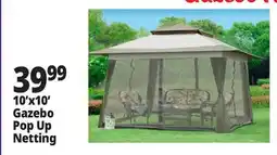 Ocean State Job Lot 10'x10' Gazebo Pop Up Netting offer