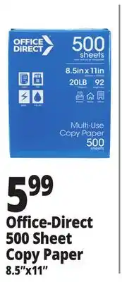 Ocean State Job Lot Office Direct Multi-Use 8.5 x 11 Copy Paper offer