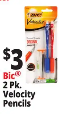 Ocean State Job Lot BIC Velocity Mechanical Pencils 2-Count offer