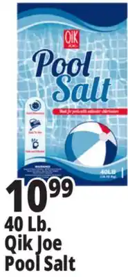 Ocean State Job Lot 40 Lb. Qik Joe Pool Salt offer