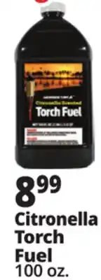 Ocean State Job Lot Citronella Torch Fuel 100 oz offer