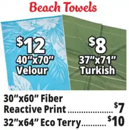 Ocean State Job Lot Beach Towels offer