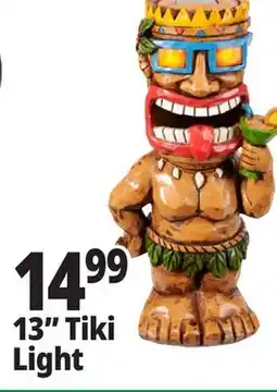 Ocean State Job Lot Solar Tiki Light 13 offer
