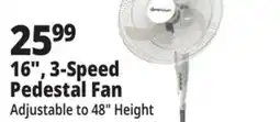 Ocean State Job Lot Penguin Pedestal Fan 16 offer
