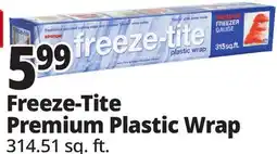 Ocean State Job Lot freeze-tite Premium Freezer Gauge Plastic Wrap 315 Sq ft offer